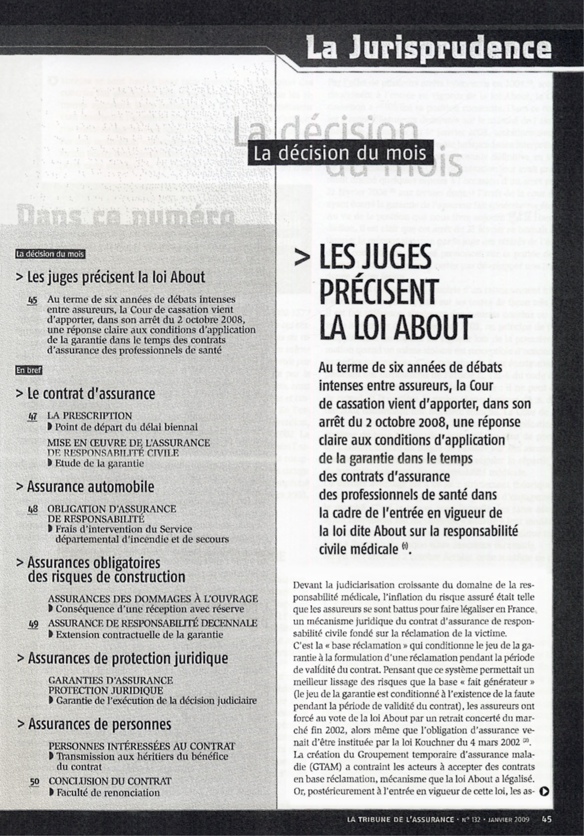 MSL avocats - Marie-Sarah Lebaile avocat Paris Droit des assurances