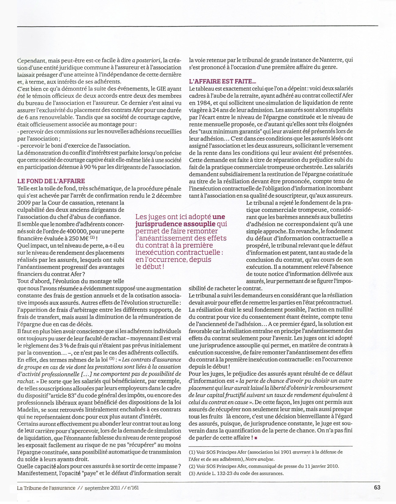 MSL avocats - Marie-Sarah Lebaile avocat Paris Droit des assurances